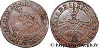 FRANCE TRANSACTION OFFERTE PAR LES ÉTATS A LA FRANCE ET A DIX-SEPT PROVINCES DES PAYS-BAS Bruxelles 1651 (30mm, 6g, 11h) -