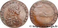 FRANCE MARIAGE DE CHARLES II AVEC MARIE-LOUISE D’ORLEANS DIX-SEPT PROVINCES DES PAYS-BAS s.l. n.d. (26mm, 5,52g, 6h) -