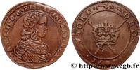 FRANCE CONFIANCE DE CHARLES II DANS LA PROTECTION DIVINE DIX-SEPT PROVINCES DES PAYS-BAS Bruxelles 1671 (30mm, 5,58g, 8h) -