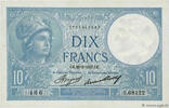 FRANCE 10 Francs MINERVE FRANCE 10 Francs MINERVE 1937 XF+ -