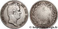 FRANCE 5 francs type Tiolier sans le I, tranche en creux 1830 LOUIS-PHIL... 52.06 £ Tax included +  15.62 £ shipping