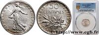 FRANCE 50 centimes Semeuse III REPUBLIC Paris 1901 (18mm, 2,5g, 6h) -