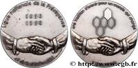 FRANCE Médaille, Ligue nationale de la Prévoyance et de l ASSURANCES 1990 (78,5mm, 227,74g, 12h) -