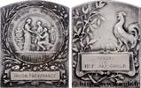 FRANCE Plaquette, Union prévoyante ASSURANCES n.d. (67mm, 121,02g, 12h) -