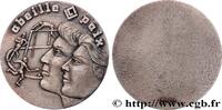 FRANCE Médaille, Abeille, Paix ASSURANCES n.d. (64,5mm, 105,68g, 12h) -