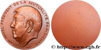 FRANCE Médaille, Jean Amiel, président de la Mutualité Pa ASSURANCES 1974 (67,5mm, 172,44g, 12h) -