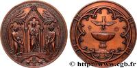 FRANCE Médaille de Baptême, Communion et Confirmation RELIGIONS n.d. (50,5mm, 61,22g, 12h) -