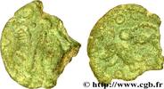 FRANCE Bronze aux sangliers affrontés AMBIANI (Area of Amiens) Amiens (80) c. 60-40 AC. (15,5mm, 1,43g, 6h) -