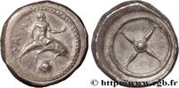 Classic 3 (350 BC to 323 BC) Nomos, statère ou didrachme CALABRIA - TARAS Tarente, Calabre c. 480-470 AC. (19,5mm, 8,06g, 12h) -