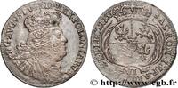 POLAND 6 Groszy Auguste III POLAND Leipzig 1755 (24mm, 2,82g, 12h) -