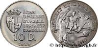 ANDORRA (PRINCIPALITY) 10 Diners Proof Coupe du Monde 1990 ANDORRA (PRINCIPALITY) 1989 (32mm, 12,00g, 12h) -