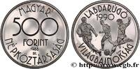 HUNGARY 500 Forint Proof Coupe du Monde de football en Ita HUNGARY Budapest 1988 (40mm, 28,0g, 12h) -