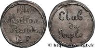 FRANCE Médaille, Club du peuple DEUXIÈME RÉPUBLIQUE 1848 (38,5mm, 32,13g, 6h) -