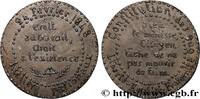 FRANCE Médaille, Constitution des 900, Ateliers nationaux DEUXIÈME RÉPUBLIQUE 1848 (37,5mm, 23,87g, 12h) -