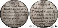 FRANCE Médaille, La bourse de notre président s’arrondit DEUXIÈME RÉPUBLIQUE 1848 (38,5mm, 31,41g, 12h) -
