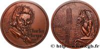 FRANCE Médaille, Charles Meryon, n°2 ARTISTES : MUSICIENS, PEINTRES, SCULPTEURS Monnaie de Paris 1981 (75,5mm, 169,35g, 12h) -