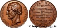 FRANCE Médaille, Louis Petitot ARTISTES : MUSICIENS, PEINTRES, SCULPTEURS 1864 (50,5mm, 60,34g, 12h) -