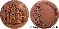 FRANCE Médaille, Académie nationale de médecine MÉDECINE - ACADÉMIES, FACULTÉS, UNIVERSITÉS ET ÉCOLES Monnaie de Paris 1970 (67,5mm, 183,48g, 12h) -