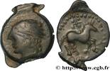 FRANCE Bronze au cheval et au sanglier GALLIA - CARNUTES (Beauce area) Chartres (28) c. 60-40 AC. (19mm, 3,15g, 4h) -