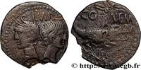 THE JULIO-CLAUDIANS (27 BC to 69 AD) Dupondius COL NEM (as) NEMAUSUS - NIMES - AUGUSTUS and AGRIPPA Nîmes c. 16/15 - 10 AC. (24mm, 7,30g, 10h) -