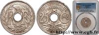 FRANCE 25 centimes Lindauer III REPUBLIC 1926 (24mm, 5g, 6h) -
