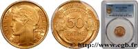 FRANCE 50 centimes Morlon III REPUBLIC 1940 (18mm, 2g, 6h) -