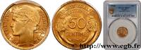 FRANCE 50 centimes Morlon III REPUBLIC 1940 (18mm, 2g, 6h) -