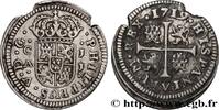 SPAIN 1/2 Real Philippe V SPAIN Cuenca 1719 (16mm, 1,29g, 12h) -