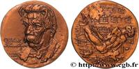 FRANCE Médaille, Albert Schweitzer ARTISTES : MUSICIENS, PEINTRES, SCULPTEURS Monnaie de Paris 1983 (68,5mm, 208,95g, 12h) -