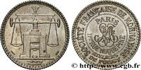 FRANCE Jeton essai de monnayage de Poissy TROISIÈME RÉPUBLIQUE Poissy n.d. (23mm, 4,94g, 12h) -