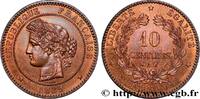 FRANCE 10 centimes Cérès III REPUBLIC Paris 1889 (30mm, 10,06g, 6h) -