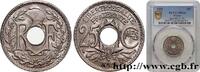 FRANCE 25 centimes Lindauer III REPUBLIC 1921 (24mm, g, 6h) -