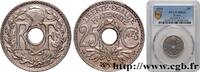 FRANCE 25 centimes Lindauer III REPUBLIC 1936 (24mm, 5g, 6h) -