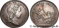 FRANCE Émission de 1715 LOUIS XV DIT LE BIEN AIMÉ n.d. (27mm, 4,23g, 6h) -