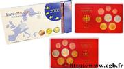 GERMANY COFFRET Euro BELLE ÉPREUVE GERMANY Stuttgart 2005 (mm, g, h) -