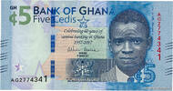 GHANA 5 Cedis commemoratif GHANA 5 Cedis commemoratif 2017 UNC -