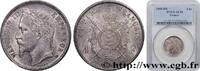 FRANCE 1 franc Napoléon III, tête laurée SECOND EMPIRE Strasbourg 1868 (23mm, 5g, 6h) -