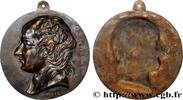 FRANCE Plaque, Pierre-Jean de Beranger par David d’Angers ARTISTES : MUSICIENS, PEINTRES, SCULPTEURS 1830 (143mm, 368,62g, 12h) -