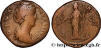 THE ANTONINES (96 AD to 192 AD) Sesterce FAUSTINA MAJOR Rome 148 (30,5mm, 25,30g, 12h) -