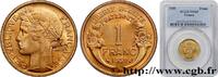 FRANCE 1 franc Morlon III REPUBLIC Paris 1939 (23mm, 4,00g, 6h) -