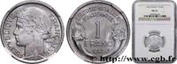 FRANCE 1 franc Morlon, légère IV REPUBLIC 1948 (23mm, 1,3g, 6h) -