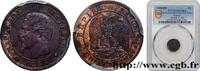 FRANCE Un centime Napoléon III, tête nue SECOND EMPIRE Strasbourg 1856 (15mm, 1g, 6h) -