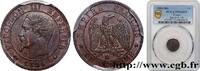 FRANCE Un centime Napoléon III, tête nue SECOND EMPIRE Marseille 1856 (15mm, 1g, 6h) -