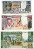 MAURITANIA 100, 200 et 1000 Ouguiya Lot MAURITANIA 100, 200 et 1000 Ouguiya Lot 1977 UNC- -
