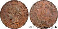 FRANCE 10 centimes Cérès III REPUBLIC Paris 1898 (30mm, 10,29g, 6h) -