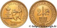MONACO 2 Francs émission du Crédit Foncier de Monaco MONACO Poissy 1926 (27mm, 8,10g, 6h) -