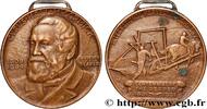 FRANCE Médaille, Cyrus McCormick, Centenaire de la moisso AGRICULTURE 1931 (36mm, 16,32g, 12h) -