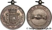 FRANCE Médaille, La Société de secours mutuels ASSURANCES 03 - Hérisson n.d. (35,5mm, 12,11g, 12h) -