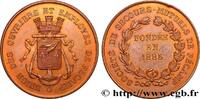 FRANCE Médaille, Société de secours mutuels, Union des ou ASSURANCES 1885 (36,5mm, 19,17g, 12h) -