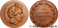 FRANCE Médaille, Mutualité combattante ASSURANCES 1950 (41mm, 42,73g, 12h) -